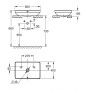 Grohe Euro Ceramic umywalka 60x40 cm prostokątna nablatowa biała 102434SH00 zdj.2