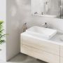 Grohe Euro Ceramic umywalka 60x40 cm prostokątna nablatowa biała 102434SH00 zdj.8