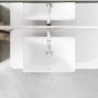 Grohe Euro Ceramic umywalka 60x40 cm prostokątna nablatowa biała 102434SH00 zdj.7