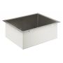 Zestaw Grohe K700U zlewozmywak stalowy Brushed Hard Graphite z baterią kuchenną Minta, ociekaczem i wkładką ociekową (31574AL1, 32321AL2, 40856AL0, 40852AL0) zdj.4