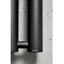P.M.H. Rosendal Massive grzejnik łazienkowy 29,2x150 cm czarny połyskujący R70/3B zdj.3
