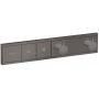 Hansgrohe RainSelect bateria wannowo-prysznicowa podtynkowa termostatyczna czarny chrom szczotkowany 15380340 zdj.1