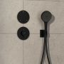 Hansgrohe ShowerSelect Comfort S bateria prysznicowa podtynkowa termostatyczna czarny mat 15559670 zdj.4