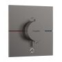 Hansgrohe ShowerSelect Comfort E bateria prysznicowa podtynkowa termostatyczna czarny chrom szczotkowany 15575340 zdj.1
