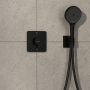 Hansgrohe ShowerSelect Comfort Q bateria wannowo-prysznicowa podtynkowa termostatyczna czarny matowy 15586670 zdj.3
