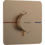 Hansgrohe ShowerSelect Comfort Q bateria prysznicowa podtynkowa termostatyczna brąz szczotkowany 15588140 zdj.1