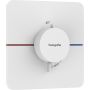 Hansgrohe ShowerSelect Comfort Q bateria prysznicowa podtynkowa termostatyczna biały mat 15588700 zdj.1