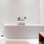 Hansgrohe ShowerTablet Select 400 bateria wannowo-prysznicowa ścienna termostatyczna biały mat 24340700 zdj.7