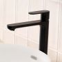 Hansgrohe Rebris S bateria umywalkowa stojąca czarny mat 72580670 zdj.4