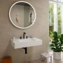 Hansgrohe Tecturis S bateria umywalkowa stojąca 3-otworowa czarny mat 73330670 zdj.3