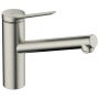 Hansgrohe Zesis M33 bateria kuchenna stojąca stal 74806800 zdj.1