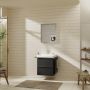 Hansgrohe Xelu Q szafka 58 cm podumywalkowa wisząca szary diament mat/chrom 54024000 zdj.4