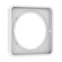 Hansgrohe ShowerSelect Comfort Q rozeta przedłużająca biały matowy 13613700 zdj.1