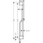 Hansgrohe Unica drążek prysznicowy 66,9 cm brąz szczotkowany 24400140 zdj.2