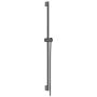 Hansgrohe Unica drążek prysznicowy 90 cm z wężem prysznicowym czarny chrom szczotkowany 24401340 zdj.1