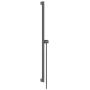Hansgrohe Unica drążek prysznicowy 90 cm z wężem czarny chrom szczotkowany 24403340 zdj.1