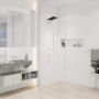 Hansgrohe Unica drążek prysznicowy 90 cm z wężem biały mat 24403700 zdj.4