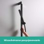 Hansgrohe Unica drążek prysznicowy 90 cm z wężem czarny mat 24405670 zdj.5