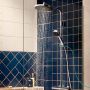 Hansgrohe Activera S zestaw prysznicowy ścienny termostatyczny z deszczownicą chrom 28083000 zdj.8