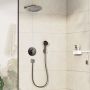 Hansgrohe Crometta zestaw prysznicowy podtynkowy z deszczownicą chrom  szczotkowany 88002393 zdj.8