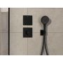 Hansgrohe ShowerSelect Comfort E zawór podtynkowy odcinający czarny mat 15573670 zdj.3