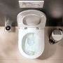 Hansgrohe EluPura Original S zestaw miska z deską wisząca bez kołnierza biały połysk 60207450 zdj.9