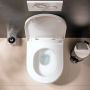 Hansgrohe EluPura Original S zestaw miska z deską wisząca bez kołnierza biały połysk 60207450 zdj.10