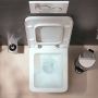 Hansgrohe EluPura Original Q zestaw miska z deską wisząca bez kołnierza biały połysk 60208450 zdj.9