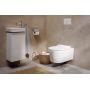 Hansgrohe EluPura S miska WC wisząca bezkołnierzowa AquaHelix Flush SmartClean biały 61114450 zdj.6