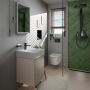 EluPura S miska wisząca WC bezkołnierzowa AquaHelix Flush SmartClean z deską WC wolnoopadającą biały 61115450 zdj.7