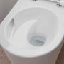 EluPura S miska wisząca WC bezkołnierzowa AquaHelix Flush SmartClean z deską WC wolnoopadającą biały 61115450 zdj.3
