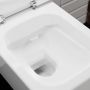 Hansgrohe EluPura Q miska wisząca WC bezkołnierzowa AquaFall Flush SmartClean z deską WC wolnoopadającą biały 61117450 zdj.3
