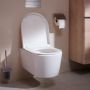 Hansgrohe EluPura S miska WC wisząca bezkołnierzowa AquaFall Flush SmartClean biały 61118450 zdj.8