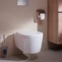 Hansgrohe EluPura S miska WC wisząca bezkołnierzowa AquaFall Flush SmartClean biały 61118450 zdj.3