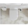 Hansgrohe EluPura S miska wisząca WC bezkołnierzowa AquaFall Flush SmartClean z deską WC wolnoopadającą biały 61119450 zdj.4