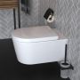 Hansgrohe EluPura S miska WC z deską wolnoopadającą wisząca bez kołnierza biały 61119450 zdj.12