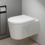 Hansgrohe EluPura S miska WC z deską wolnoopadającą wisząca bez kołnierza biały połysk 60292450 zdj.14