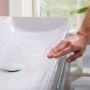 Hansgrohe Xelu Q umywalka 80x48 cm ścienna prostokątna prawa SmartClean biały 61024450 zdj.4