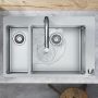 Hansgrohe ShowerTablet zlewozmywak stalowy 75,5x50 cm 43309800 zdj.5