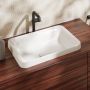 Hansgrohe Xuniva Q umywalka 55x40 cm wpuszczana w blat biały 60158450 zdj.7