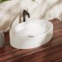 Hansgrohe Xuniva D umywalka 55x40 cm nablatowa biały 60165450 zdj.8