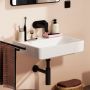 Hansgrohe Xanuia Q umywalka 55x48 cm prostokątna ścienna biała 60237450 zdj.10