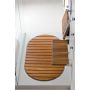 Hoesch siedzisko prysznicowe 70x36 cm ławeczka składana drewniana Doussie 27768.700 zdj.1