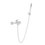 Invena Alonia bateria wannowo-prysznicowa ścienna biała BW-70-002 zdj.1