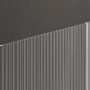 Invena ścianka prysznicowa walk-in 90 cm chrom półmat/szkło ryflowane AK-32-199 zdj.5