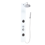 Invena Mitis Plus panel prysznicowy do hydromasażu chrom AK-64-003 zdj.1