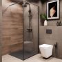 Invena Alvero brodzik kwadratowy 100x100 cm czarny AK-7C-110 zdj.3