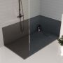 Invena Alvero Trend brodzik prostokątny 110x90 cm czarny AK-7C-911 zdj.4