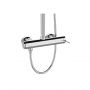 Invena Kalitea zestaw prysznicowy ścienny z deszczownicą chrom AU-72-001 zdj.5