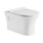 Invena Dokos miska wisząca WC z deską wolnoopadającą biała CE-60-001 zdj.1